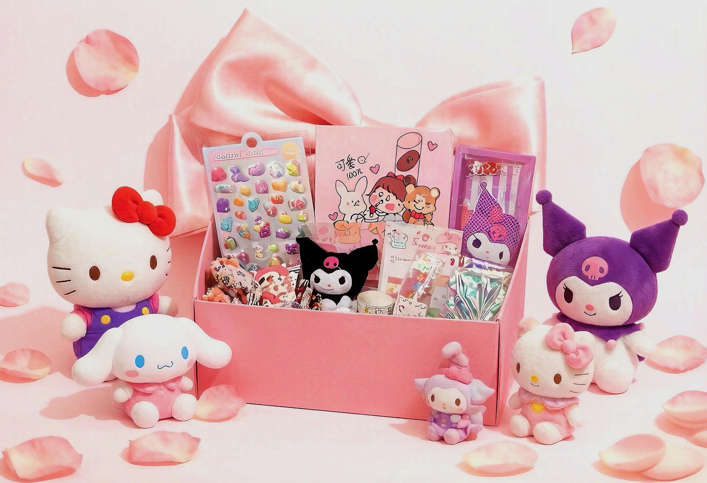 Mystery stationery and plushy Bundle